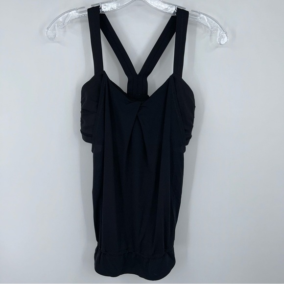 Lululemon Tank with Sports Bra Black Size Small? - Picture 1 of 5